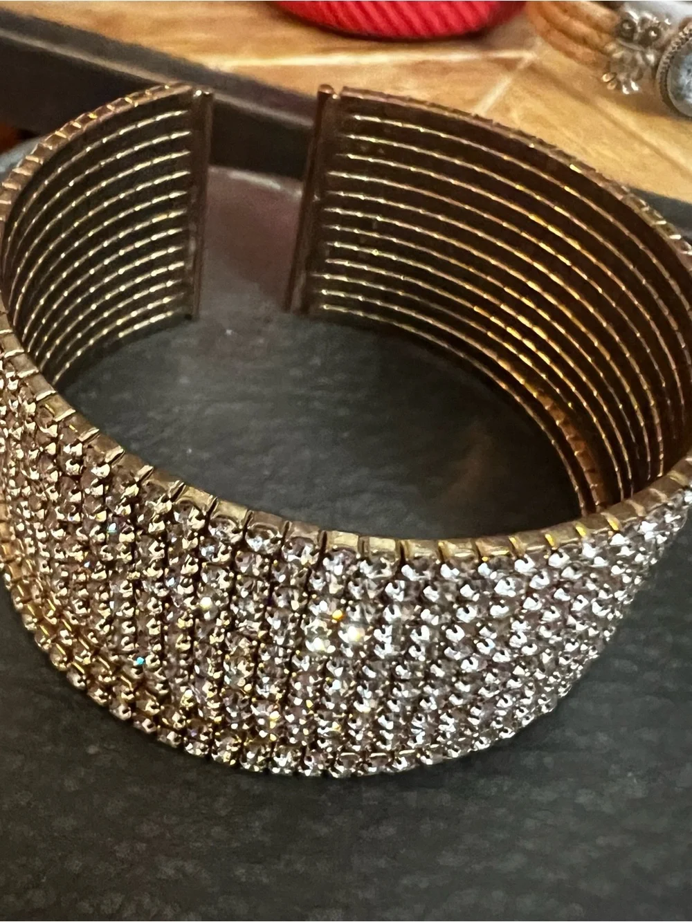 N/A sparkling silver